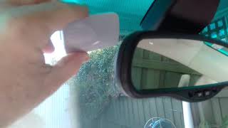 How to place an etag onto a windscreen [upl. by Germayne]