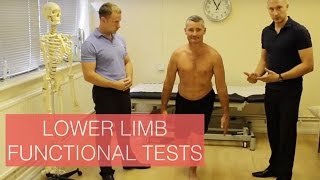 Lower Limb Functional Tests [upl. by Larrabee]