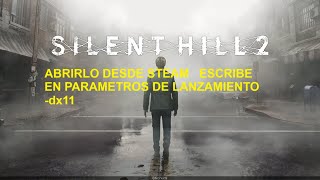 SILENT HILL 2 REMAKE ARREGLANDO CRASHEO dx11 [upl. by Valencia]