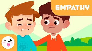 What is EMPATHY Explaining Empathy to Kids  Emotions [upl. by Elbag31]