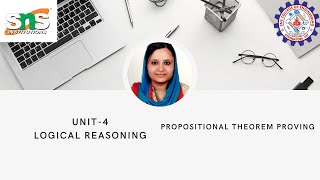 Propositional Theorem ProvingGulshan SNS INSTITUTIONS [upl. by Johnette]