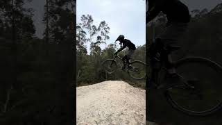 Narooma  “Chilli and Lime”  GoPro VS IPhone Narooma mtb jumptrail jumpline dhmtb mtbjumps [upl. by Cloots]