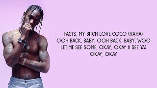 JACKBOYS Pop Smoke Travis Scott  GATTI Lyrics [upl. by Eelhsa677]