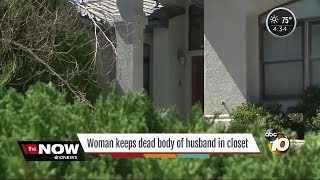 Woman kept husbands body in closet [upl. by Najar]