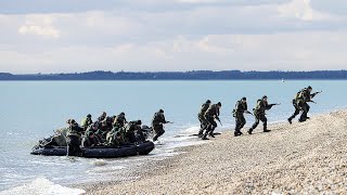 NATO Allies train Ukrainian marines 🇺🇦 [upl. by Aceissej]