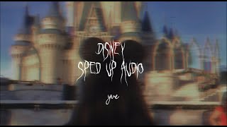 DISNEY SONGS SPED UP PART 2 [upl. by Dincolo]