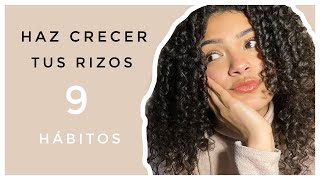 9 hábitos para que tu cabello rizado crezca rápido  Nicurly [upl. by Eladroc657]