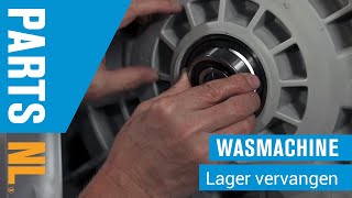 Lagers vervangen van wasmachine PartsNL uitleg [upl. by Ajile]