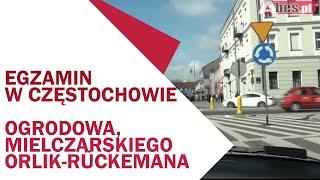 Egzamin Częstochowa Ogrodowa Mielczarskiego i OrlikRückemanna [upl. by Brenner]