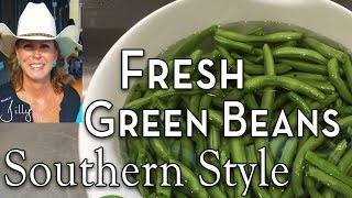 Fresh Green Bean Recipe  Southern Style [upl. by Samau]