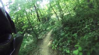 New Harmonie State Park  Mountain Biking [upl. by Letrice18]