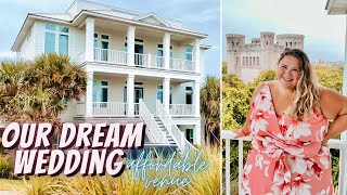 WEDDING VENUE ON A BUDGET IN FLORIDA  BEACH HOUSE WEDDING [upl. by Allard]