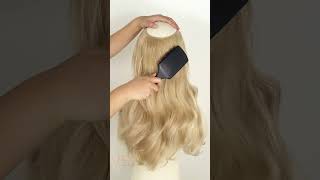 BLONDE HAIR EXTENSION wigs hair [upl. by Kopaz]