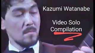 Kazumi Watanabe  Guitar Solos and Improvisation Compilation [upl. by Harvard847]