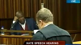 Malema  Handles a Lawyer in court during Hate speech case [upl. by Ribak]