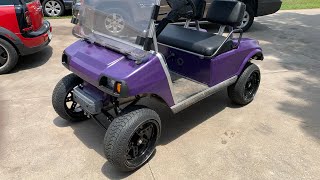 How To Charge 48v Golf Cart When Charger Won’t Start Charging  12v Auto Charger Method [upl. by Aleet597]