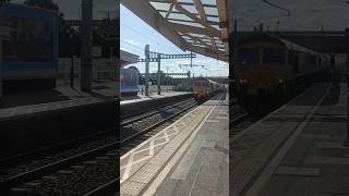 British Rail Class 6659 freight locomotive Freightliner [upl. by Anazus]