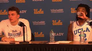 BilodeauMack Post Game Press Conference  Idaho St vs UCLA  112024 [upl. by Elyrrad893]