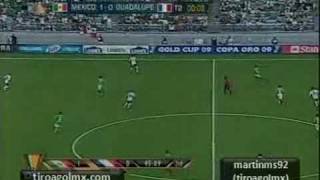 México vs Guadalupe Copa Oro 2009 Jornada 3 2 0 [upl. by Annahpos232]