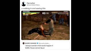 The fights would be legendary funnymemes shorts defjamfightforny wafflehouse funny memes [upl. by Chae8]