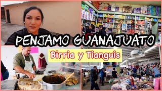 MADRUGUE A COMER BIRRIA  LO QUE COMPRA LA GENTE DEL RANCHO EN PENJAMO  JUEVES DE TIANGUIS [upl. by Eiramacissej302]