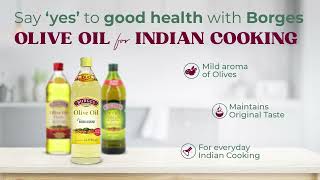 Borges Olive Oil  Good Substitute for Butter amp Ghee  Tasty amp Healthy  For Indian Cooking [upl. by Weber]