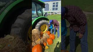 Fall decor on the Tractor [upl. by Airlia]