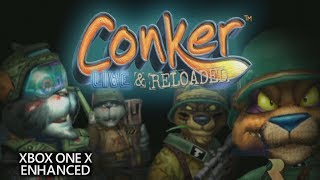 Conker Live amp Reloaded  Xbox One X Enhanced 4k Multiplayer Gameplay 1 2160p [upl. by Adiazteb562]