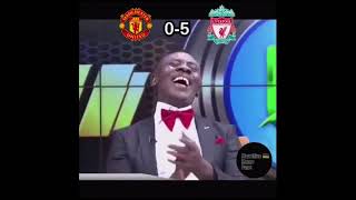 Akrobeto Laughing At Manchester United 05 Liverpool akrobeto football premierleague utvghana [upl. by Nicholle]