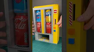 Giant Working Lego Soda Vending Machine lego [upl. by Jakie]