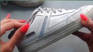 amazing shoes restore hacks diycrafttoolslife hacks diy [upl. by Htebiram]