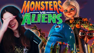 DIDNT agree with the ending of Monsters vs Aliens first time watch [upl. by Attenweiler]