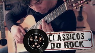 Clássicos do Rock no Violão Solo Fingerstyle por Fabio Lima [upl. by Enirahtac]