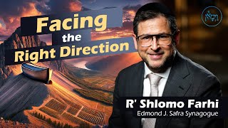 Facing the Right Direction  Rabbi Shlomo Farhi [upl. by Norted]