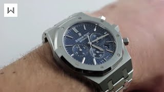 Audemars Piguet Royal Oak Chrono 26320ST Luxury Watch Review [upl. by Snej]