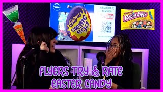 Findlay TV Broadcast students Jayda and GINELLE try out traditional Easter candy [upl. by Ahsinan309]