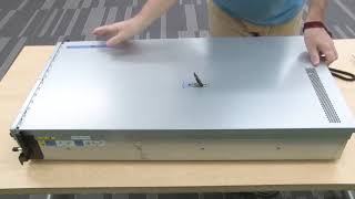 Lenovo ThinkSystem SR670 V2 installing a top cover [upl. by Annat185]