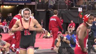 Rutgers 133 Nahshon Garrett dec Anthony Giraldo 6 1 [upl. by Aronoff]