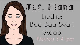 Liedjies vir kleuters  Baa baa Swart Skaap [upl. by Anne]