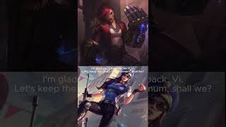 Vi Champion interactions jinx arcane shorts [upl. by Catlee]