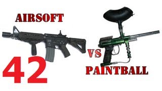 Пейнтбол или страйкбол Часть 2 Paintball vs airsoft Сравнение [upl. by Okikuy]