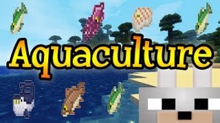 Aquaculture 125 Minecraft Mod Review and Tutorial  Client amp Server [upl. by Lauer]