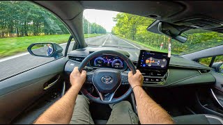 2023 Toyota Corolla GR SPORT  20 Hybrid 196HP  POV Test Drive [upl. by Ranit752]