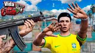 GTA V  VIDA DO CRIME  CAOS TOTAL A GUERRA EXPLODIU NA FAVELA  EP07 [upl. by Dermot]