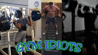 Gym Idiots  Squat Fails amp Brad Castleberry Agility Drills [upl. by Navetse]