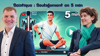 Sciatique  5 Exercices Magiques pour Soulager Rapidement le Mal de Dos [upl. by Doty]