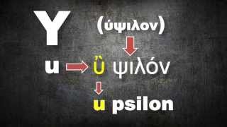 Greek alphabet the CORRECT pronunciation [upl. by Giverin]