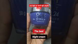 Olay retinol 24 night cream 5 problem solve within 7 days skincare shorts ytshorts short beauty [upl. by Hayikaz]