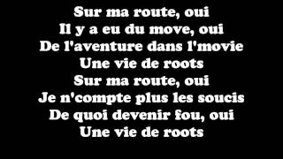 Black M  Sur Ma Route Paroles Lyrics [upl. by Stephi597]