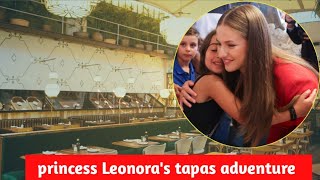 Princess Leonor ENJOYS Tapas with Classmates A Taste of Galician Culture [upl. by Zaneski]